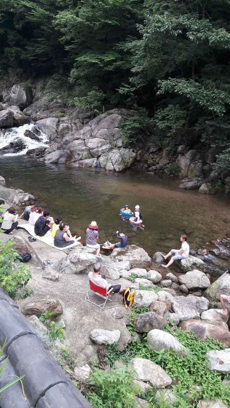 들꽃산방펜션 물놀이